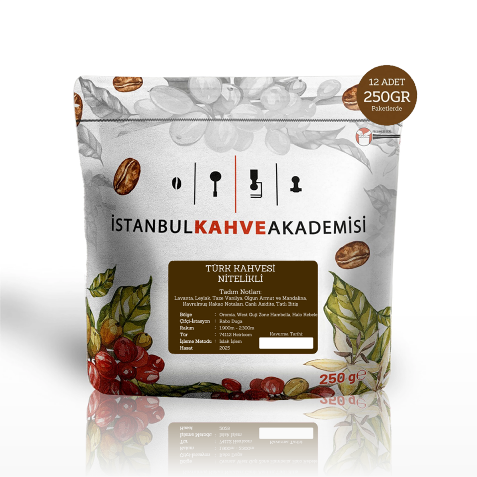 3 Kg Nitelikli Türk Kahvesi (250 Gr Paketlerde)