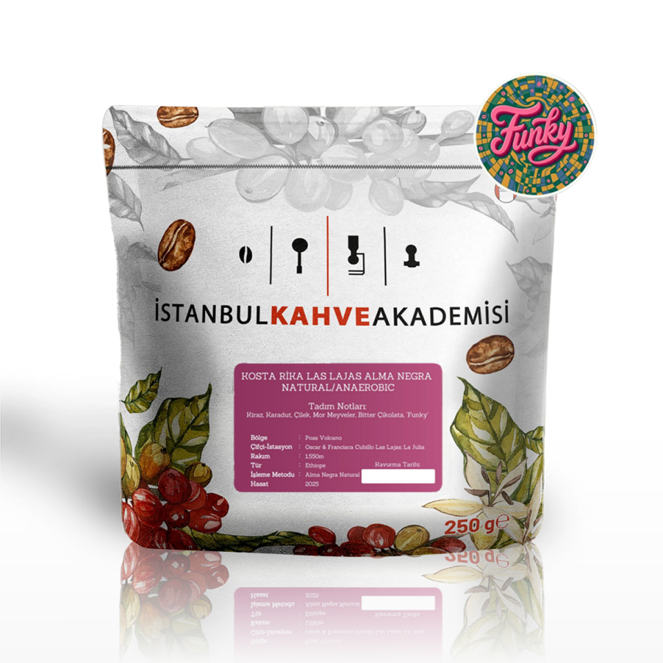 Kosta Rika Las Lajas Alma Negra Natural/Anaerobic